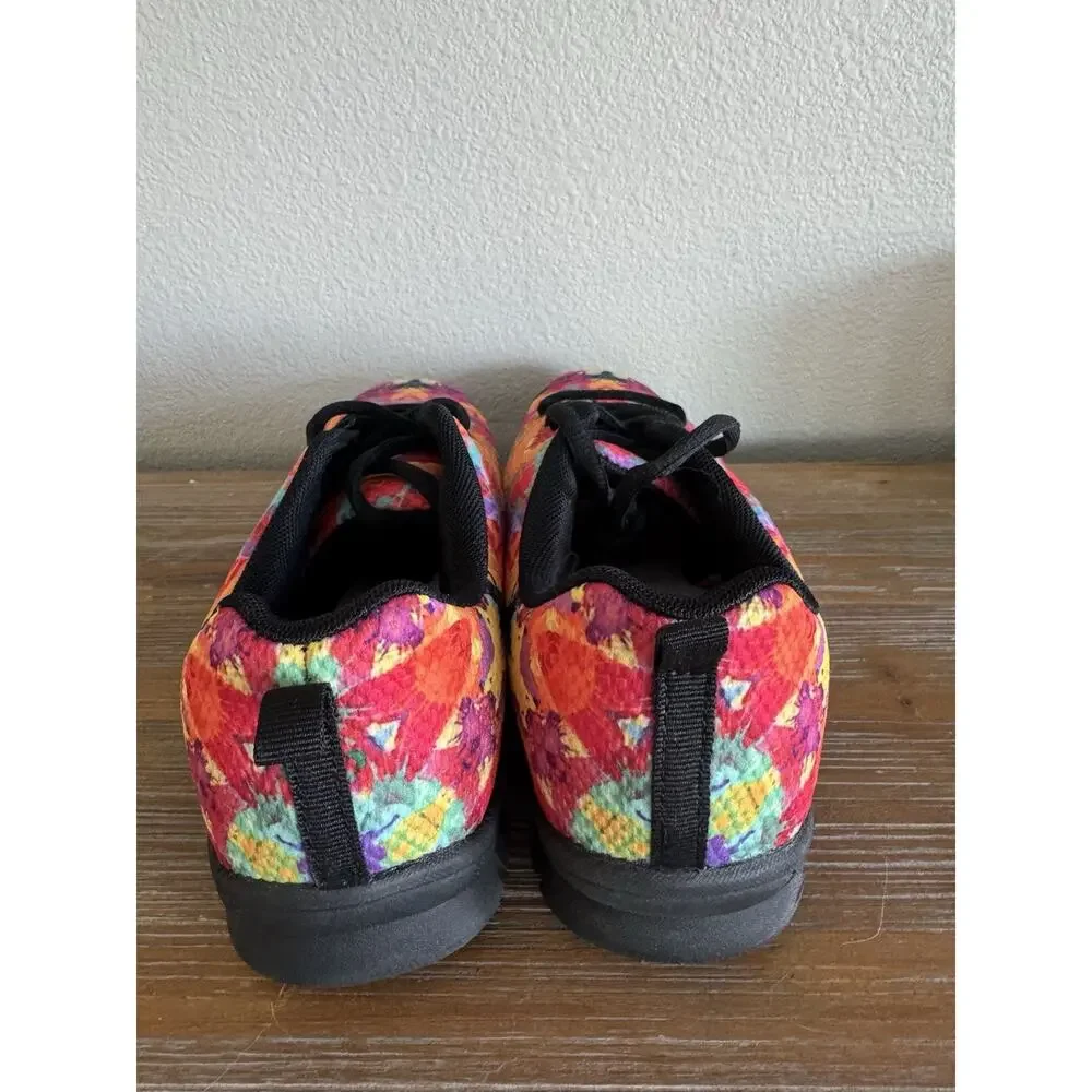 New Yes We vibe Sneakers Beautiful Vibrant Colors Ladies Sz 9 EU 40